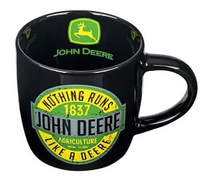 John Deere "Nothing Runs" Emblem Mug 350ml