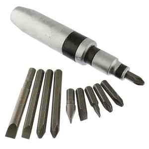 Impact socket / screw driver adaptor bit set heavy duty 1/2in drive hammer