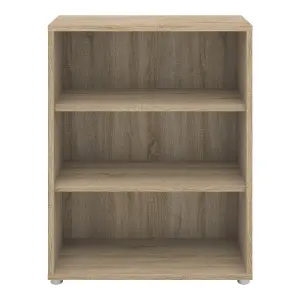 Prima Bookcase 2 Shelves in Oak