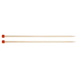 BASIX SP 40X30 - Jumbo Birch: Knitting Pins: Single-Ended: 40cm x 30.00mm - KnitPro