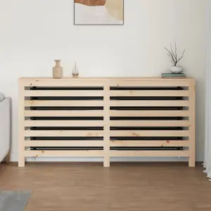 Radiator Cover 169x19x84 cm Solid Wood Pine