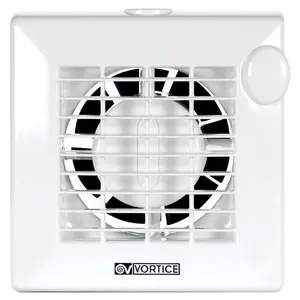 Vortice 11211 PUNTO M100/4 T Axial Extractor Fan 100mm / 4 Inch (Timer Model)