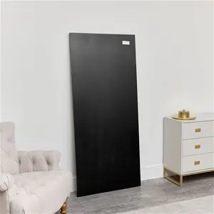 Large Black Thin Framed Leaner Mirror 80cm X 180cm