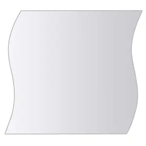 Berkfield Eight Piece Mirror Tiles Multi-Shape Glass