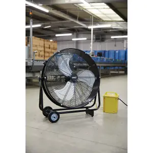 Draper  110V Drum Fan, 24"/610mm, 125W 03365