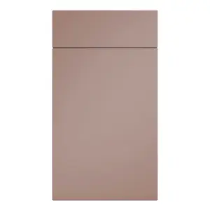 Premium Kitchens Ethos Matt antique rose Modern Larder Cabinet door (W)600mm (H)1287mm (T)18mm