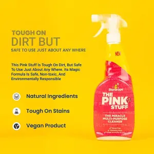 The Pink Stuff - The Miracle Multi-Purpose Cleaner 750ml (Pack of 3)