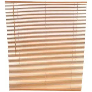 PVC Room Darkening Venetian Blind Teak / 150 cm L x 210 cm W