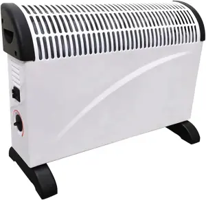 New 2000w Portable Electric Thermostat Convector Heater Warmth 2kw Wall Mounted