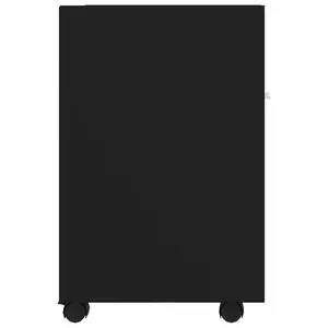 Makenzlie File Cabinet Black