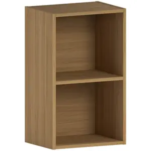 Gerardi Standard Bookcase Oak / 54 cm H x 32 cm W