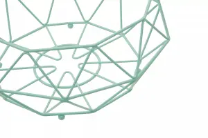 Interiors by Premier Vertex Green Fruit Basket with Ball Feet