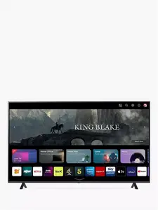 LG 75UR78006LK LED HDR 4K Ultra HD Smart TV, 75 Inch With Freeview Play/Freesat HD, Dark Iron Grey