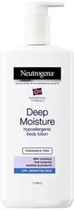 Neutrogena Norwegian Formula Deep Moisture Hypoallergenic Body Lotion Dry Skin 400Ml