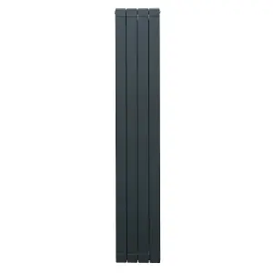 Aluminium Radiator - 1800mm x 315mm - Anthracite Grey