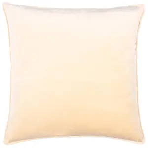 Bloomsbury Geometric Square Throw Cushion Ivory