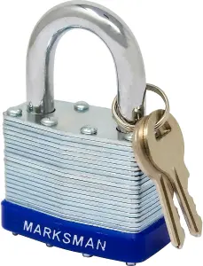 Heavy Duty Laminated Padlock 50Mm Security Locker Toolbox Shed Gates Garage Multi Use