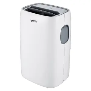 Igenix IG9919 9000 BTU 4-in-1 Portable Air Conditioner, White