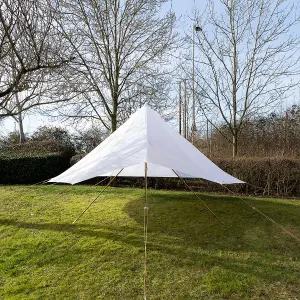 4m Bell Tent Cover, ideal for protection against the sun, rain, and wind