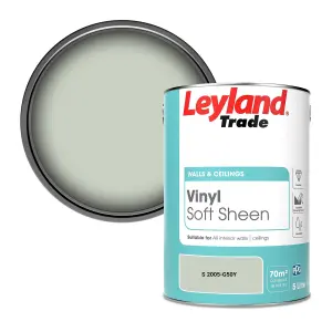 Leyland Trade Vinyl Soft Sheen Walls & Ceilings Emulsion Paint (S 2005-G50Y) - 5L