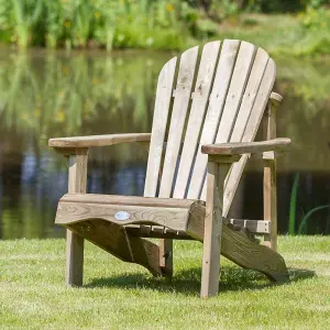 Zest Lily Wooden Relax Seat Garden Chair Sun Lounger