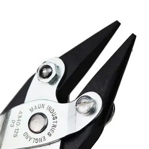 Maun Snipe Nose Smooth Jaws Parallel Plier 125 mm