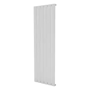 Agadon Milan Aluminium Designer Radiator 1800 x 565 mm White - 4195 BTU - 10 Years Guarantee