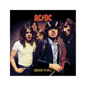 AC/DC Highway to Hell Canvas Print Multicoloured (One Size)