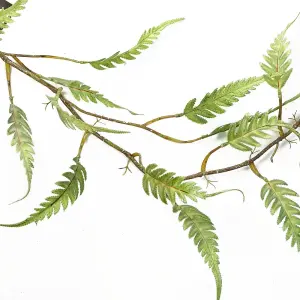 125cm Artificial Hanging Trailing Fern Plant