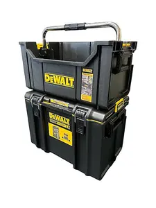 Dewalt Toughsystem 2.0 DS280 Tote Tool Box + DS400 Stackable Organiser Toolbox