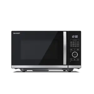 Sharp YC-QG254AU-B 25L 900W Microwave Oven with 1000W Grill Function - Black