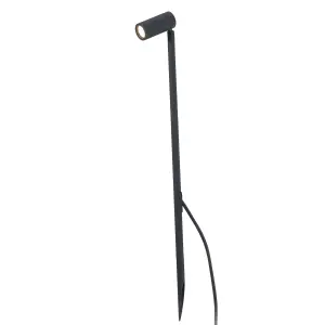 Luminosa Seth LED Outdoor Tall Spike Light Black IP44