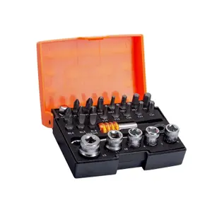 Bahco 1/4" Socket Bit Set Metric 26PC Deep Mechanical Dynamic Drive PZ 2058/S26