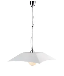 Luminosa OSIRIDE Dome Pendant Ceiling Light White 50x50x11.5cm