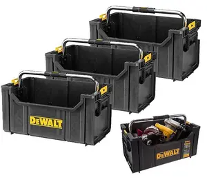 Dewalt DWST1-75654 Toughsystem Tool Open Tote Tool Box Carrier DS280 Triple Pack