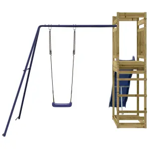 Berkfield Outdoor Playset Impregnated Wood Pine