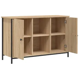 Berkfield TV Cabinet Sonoma Oak 100x35x65 cm Engineered Wood