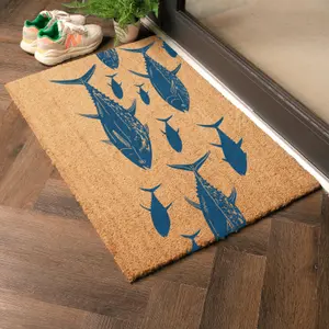 Fish  Coir Doormat (90 x 60cm)