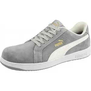 Puma Safety ICONIC Suede Grey Safety Trainer Size 3