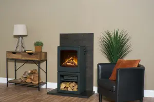 Acantha Lunar XL Electric Stove in Charcoal Grey