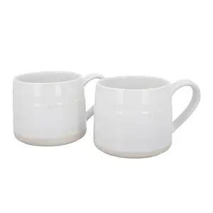 Mikasa Farmhouse Love Set of 2 380ml Mugs