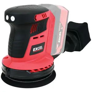 Excel 18V 125mm Rotary Sander with 2 x 5.0Ah Battery & Charger