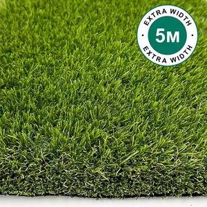 Chelsea 35mm ARTIFICIAL GRASS - 2M X 8M - Natural and Realistic Looking Fake Astro Lawn Turf