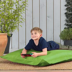 Veeva Kids Bazaar Bag Lime Green Indoor Outdoor Kids Bean Bag