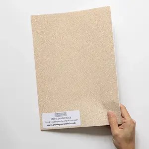 d-c-fix Stone Sabbia Beige Self Adhesive Vinyl Wrap Film for Kitchen Doors and Worktops A4 Sample 297mm(L) 210mm(W)