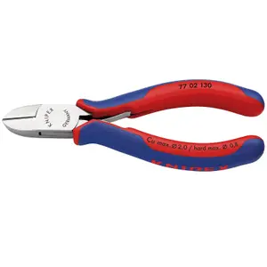 Knipex 130mm Bevelled Electronics Diagonal Cutters 27724