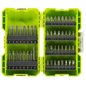 Ryobi Mixed Screwdriver bits (L)251mm, 48 pieces - RAK48SSDB