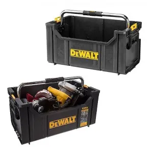 Dewalt Toughsystem 2.0 DS280 Tote Tool Box + DS400 Stackable Organiser Toolbox