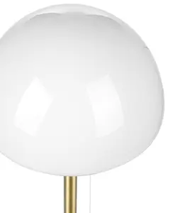 Beliani Modern Table Lamp Gold MORUGA