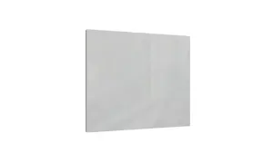 ALLboards 50x50cm grey magnetic glass board - frameless glass board, tempered glass suitable for neodymium magnets